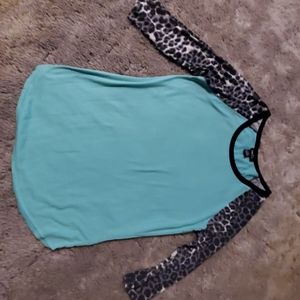 Teal Shirt